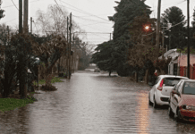 Por el temporal, hay inundaciones en La Plata, evacúan vecinos y suspenden vuelos en Ezeiza y Aeroparque