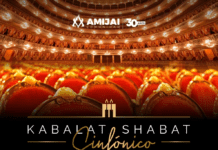 Por primera vez el Teatro Colón será el escenario de un Kabalat Shabat Sinfónico