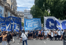 Marchas y cortes en el centro porteño: movimientos sociales se concentran en el Congreso en apoyo a la Ley IVA