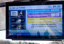 La campaña del miedo llegó a los trenes: los gremios publicaron un aviso que especula sobre el futuro valor del boleto