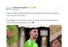 Dibu Martínez fue elegido mejor arquero del mundo en la gala del Balón de Oro: de la sorpresa que recibió a la furia de Didier Drogba ante los abucheos