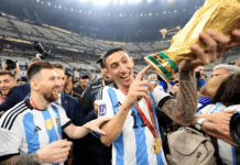 Ángel Di María salió al cruce de Lothar Matthaus tras las críticas a Lionel Messi por su octavo Balón de Oro