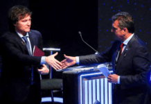 Milei lucha contra el desorden interno de su espacio y Massa apuesta a exponerlo en el debate