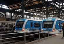 Los trenes restablecen el servicio: la policía no encontró explosivos tras una amenaza en Constitución