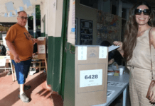 De Florencia de la V a la Tota Santillán, los famosos votaron en el balotaje y celebraron la democracia