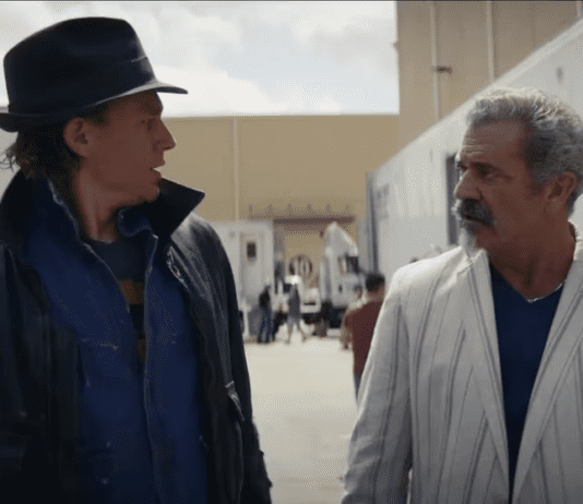 Charlie Hunnam y Mel Gibson protagonizan un policial negro con bastante humor