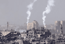 Israel acusó a Hamas de violar el cese del fuego y se ven columnas de humo en la Franja de Gaza