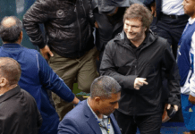 Javier Milei participó de las elecciones en Boca y un detalle se llevó toda la atención