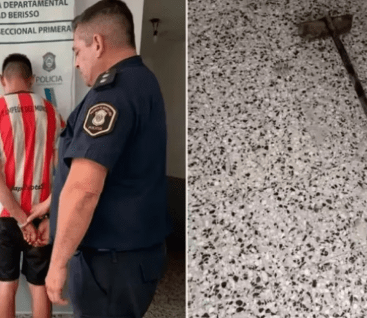 Horror en Berisso: un joven intentó matar a golpes a su papá con una pala parrillera