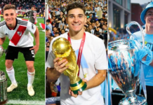 Impactante: Julián Álvarez sumó el 15° título de su carrera a los 23 años y pelea por ser uno de los argentinos más ganadores de la historia