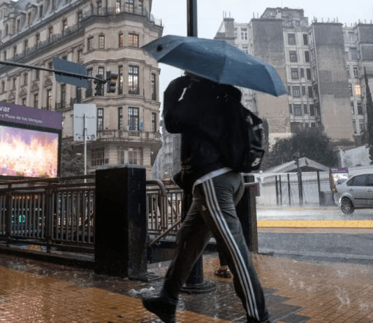 Rige una alerta naranja por tormentas en AMBA y otras cinco provincias