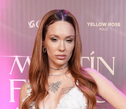 De la Joaqui a Milett: brillos y naked dresses en la red carpet de los Martín Fierro de la moda