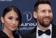 La reacción de Antonela Roccuzzo después de que Lionel Messi ganara el premio The Best
