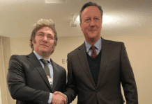 El Reino Unido se diferenció de los dichos de Javier Milei sobre Malvinas tras la reunión con David Cameron