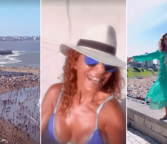 Iliana Calabró a puro sol, bikini y ejercicio en Mar del Plata: “A remarla”
