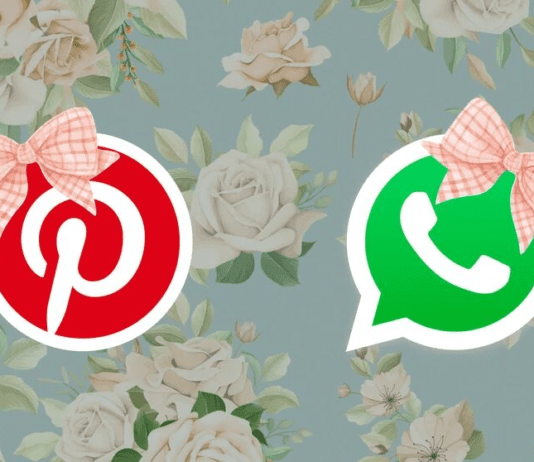 WhatsApp y Pinterest en modo coquette: cómo activarlo desde el celular