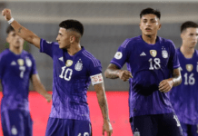 La Selección argentina Sub 23 buscará pasar a la fase final del Preolímpico ante Chile: hora, TV y formaciones