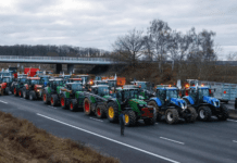 Sigue el bloqueo de rutas de los agricultores en París y la protesta se extiende por varios países de Europa