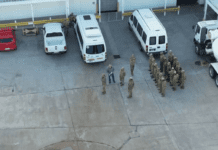 Tras la polémica, el Ejército llegó al depósito de Villa Martelli para repartir los alimentos en comedores