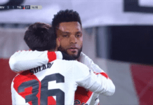 Con su hattrick a Tigre, Miguel Borja superó a una leyenda de River Plate en la tabla de goleadores históricos extranjeros