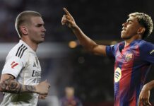 Real Madrid vs Barcelona: Jóvenes Estrellas Mastantuono y Yamal en Acción