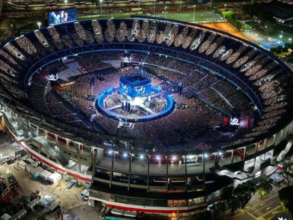 Conciertos en Estadios Argentos: Ingresos Millonarios y Desgaste del Césped