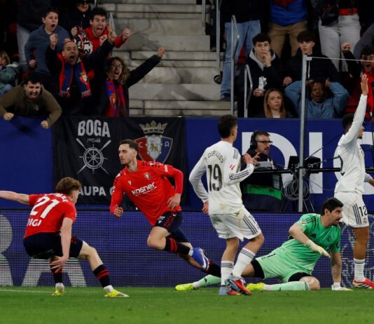 Osasuna vence al Real Madrid 2-1 en La Liga: Impacto en el torneo