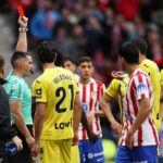 Expulsión de Abqar sacude a Atlético de Madrid vs Getafe