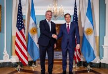 Quirno en reunión de Trump sobre “terrorismo transnacional” en EE.UU.