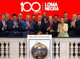 Loma Negra celebra 100 años apostando por Vaca Muerta y la minería