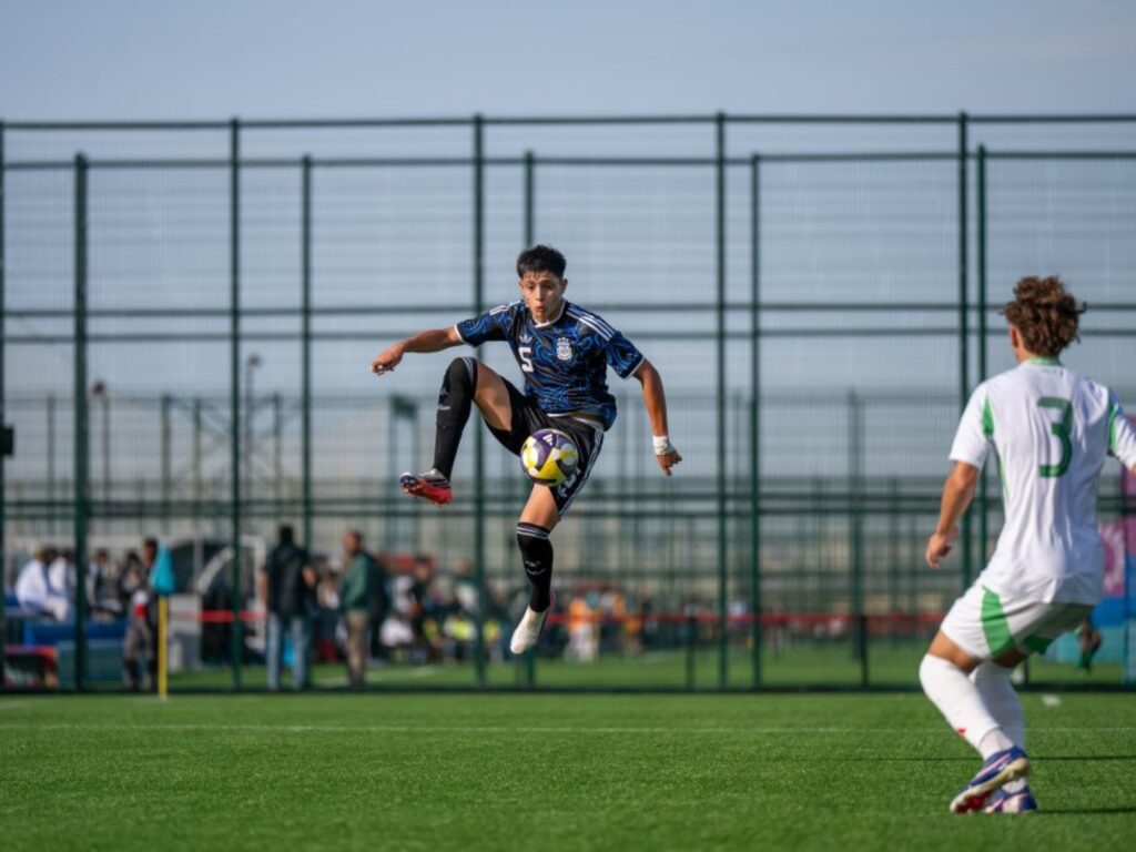 Argentina perdió 1-0 con Argelia en el debut del Mundial Sub 15