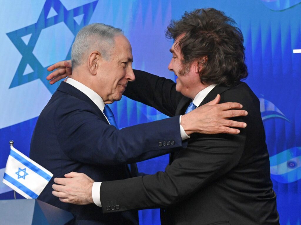 Milei felicitó a Netanyahu por el triunfo del Likud y el israelí le respondió con elogios
