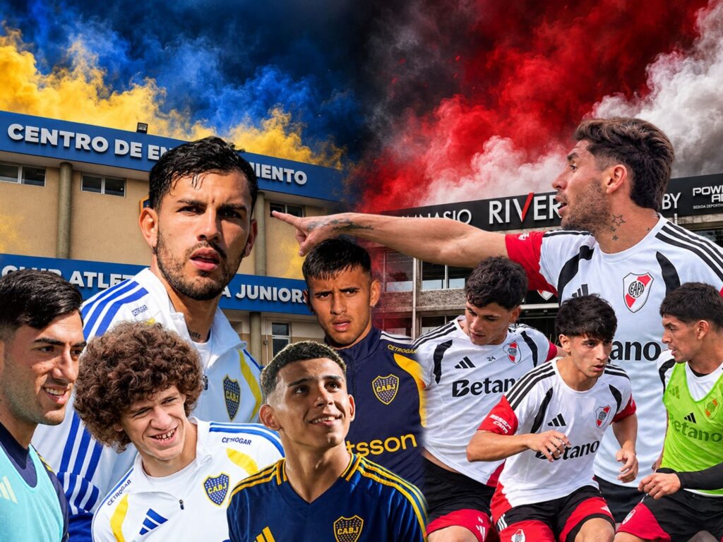 Boca y River juegan el Súper con equipos armados desde el Predio y el Camp