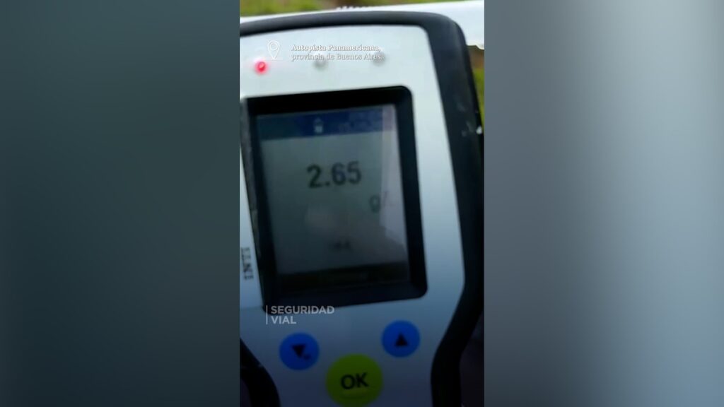 Manejaba desde Corrientes con 2,65 de alcohol en sangre