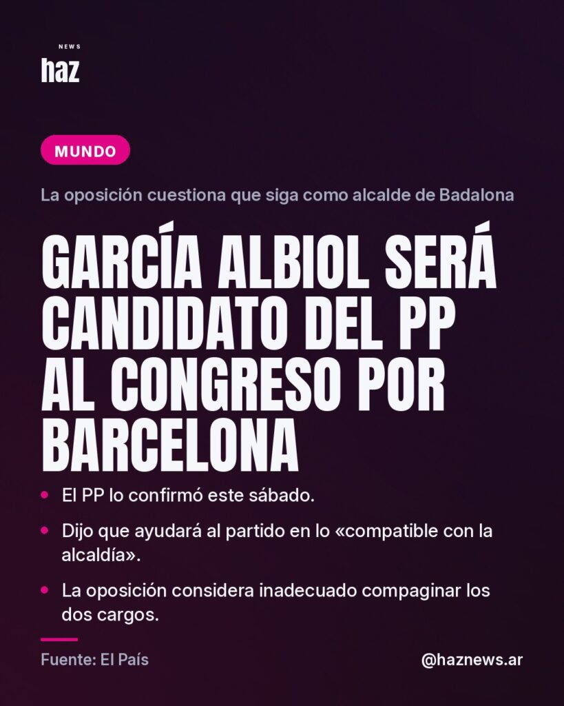 García Albiol será candidato del PP al Congreso por Barcelona